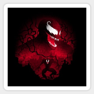 Red Symbiote Sticker